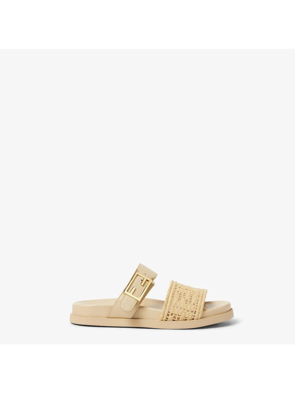 Fendi Feel Raffia Slides(PLEASE REQUEST YOUR SIZE BEFORE PURCHASING)